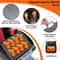 Reusable Silicone Air Fryer Liner Square Baking Tray For 6 To 8 Qt Fryers 3