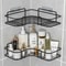 Wall Mounted Bathroom Shelf Corner Storage Rack Shower Organizer 0