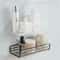 Wall Mounted Bathroom Shelf Corner Storage Rack Shower Organizer 3