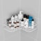 Wall Mounted Bathroom Shelf Corner Storage Rack Shower Organizer 7