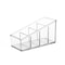 Clear Desktop Organizer Box With Four Compartments For Remote Phone And Cosmetics 5