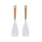 Silicone Cooking Spatula With Wooden Handle For Non Stick Cookware 9