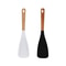Silicone Cooking Spatula With Wooden Handle For Non Stick Cookware 10