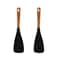 Silicone Cooking Spatula With Wooden Handle For Non Stick Cookware 8