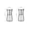 Salt And Pepper Grinder Set With Adjustable Coarseness Glass Body 6