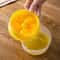 Egg Yolk Separator With Clear Bowl Large Capacity Kitchen Tool 0