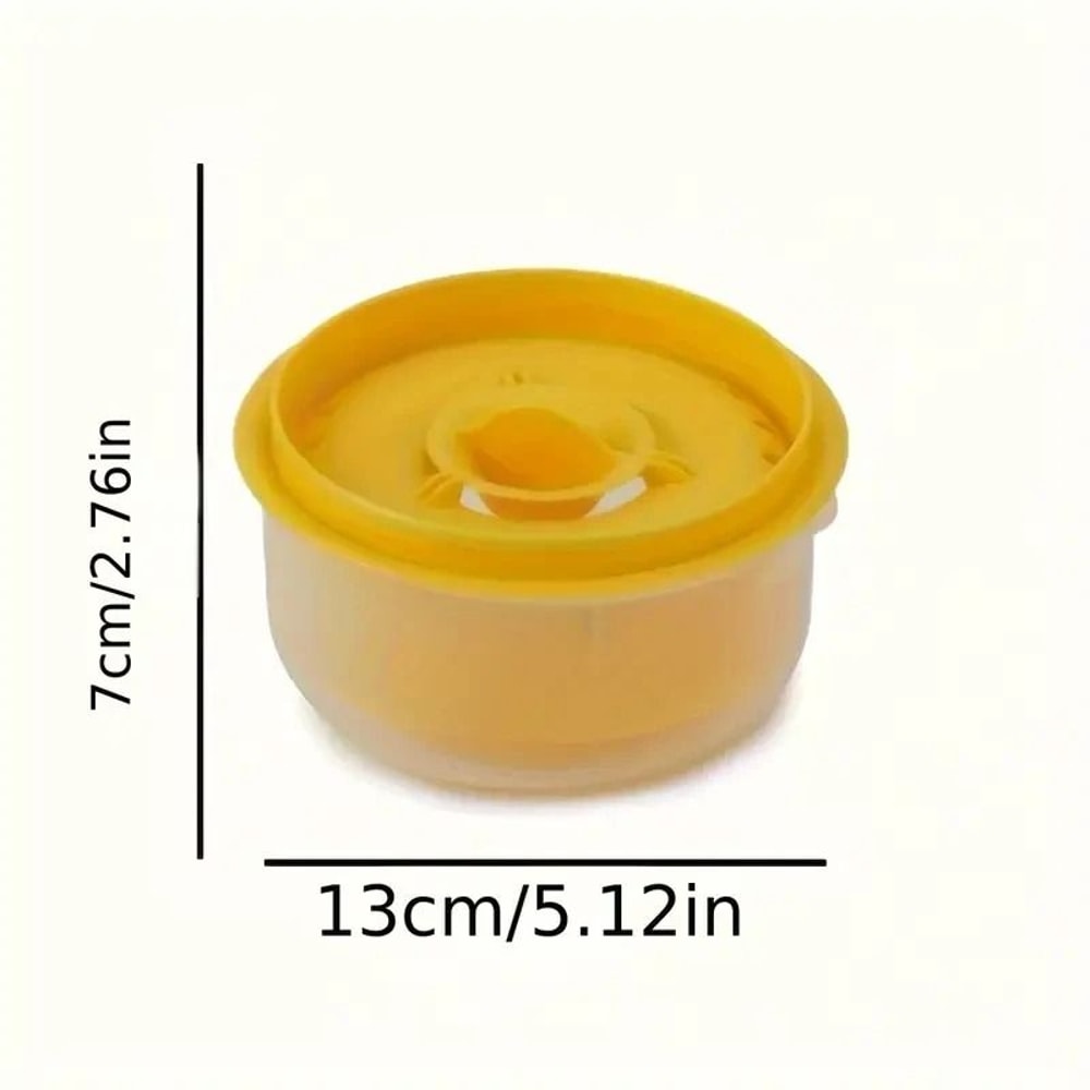 Egg Yolk Separator With Clear Bowl Large Capacity Kitchen Tool 1