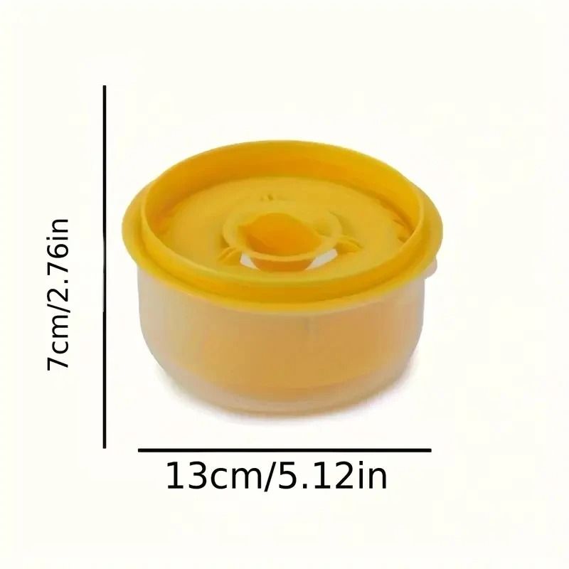 Egg Yolk Separator With Clear Bowl Large Capacity Kitchen Tool 1