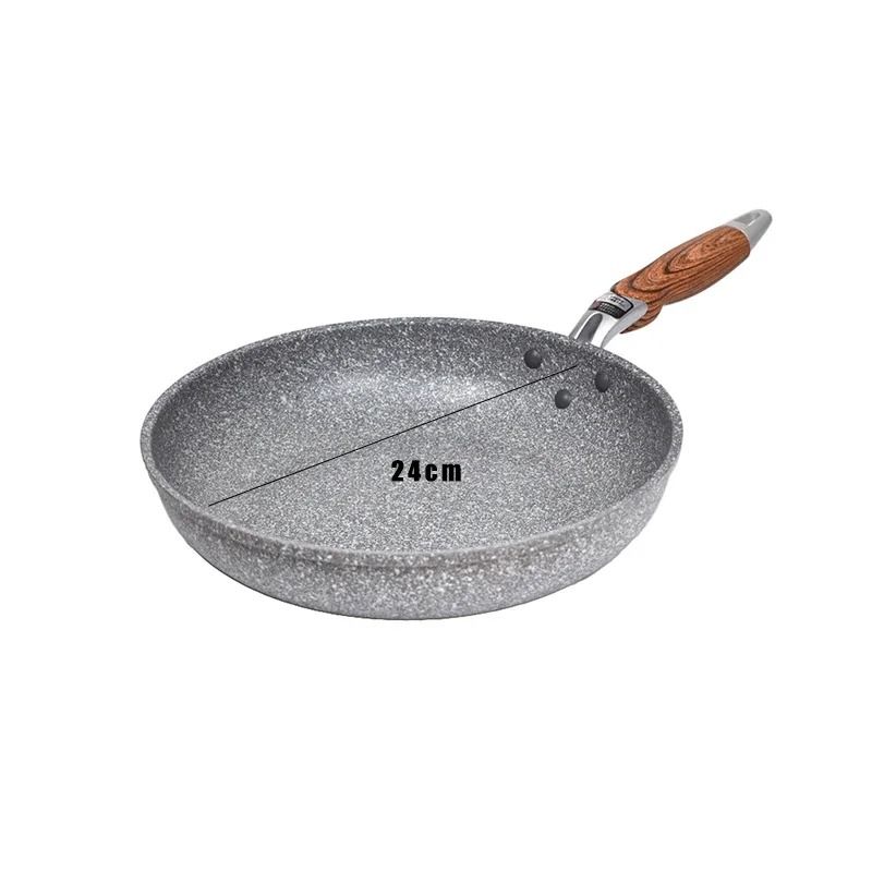 Non Stick Frying Pan Skillet And Wok For Gas And Induction Cooking 9
