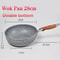 Non Stick Frying Pan Skillet And Wok For Gas And Induction Cooking 12