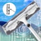 Telescopic Window Cleaning Mop And Wiper Tool Long Handle Glass Washer 1