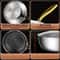 316 Stainless Steel Non Stick Frying Pan Wok With Honeycomb Surface 3