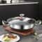 304 Stainless Steel Honeycomb Non Stick Soup Pot With Lid 0