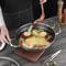 304 Stainless Steel Honeycomb Non Stick Soup Pot With Lid 2