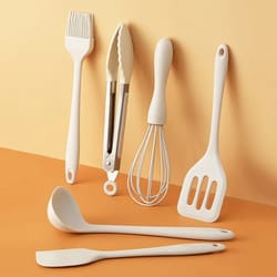 silicone kitchen utensil set non stick cooking and baking tools