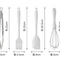Silicone Kitchen Utensil Set Non Stick Cooking And Baking Tools 6