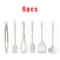 Silicone Kitchen Utensil Set Non Stick Cooking And Baking Tools 7