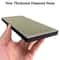 Diamond Knife Sharpening Stone With Non Slip Base And Polishing Leather 1