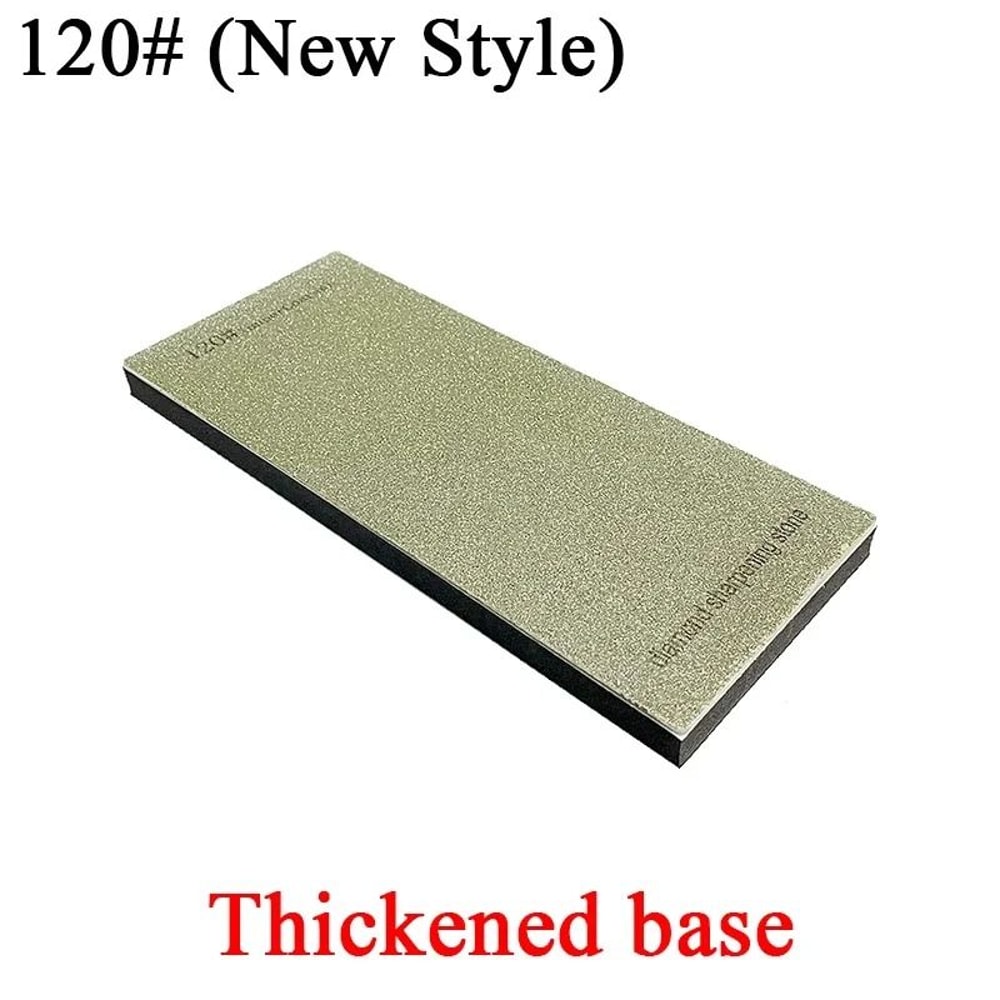 Diamond Knife Sharpening Stone With Non Slip Base And Polishing Leather 8