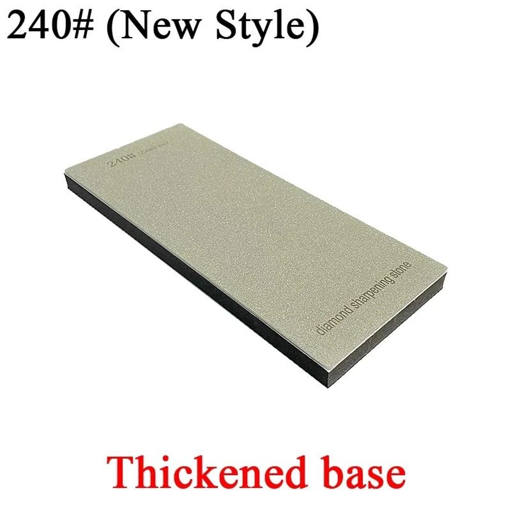 Diamond Knife Sharpening Stone With Non Slip Base And Polishing Leather 11