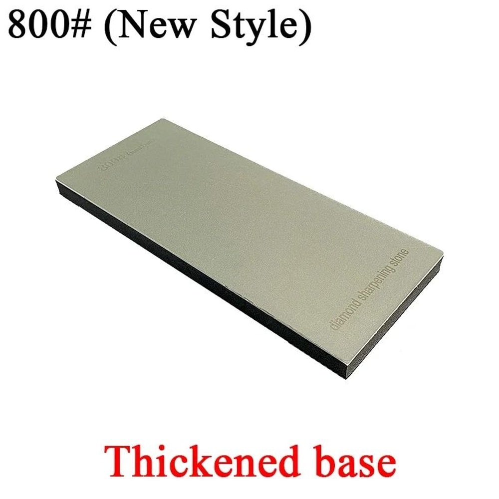 Diamond Knife Sharpening Stone With Non Slip Base And Polishing Leather 15