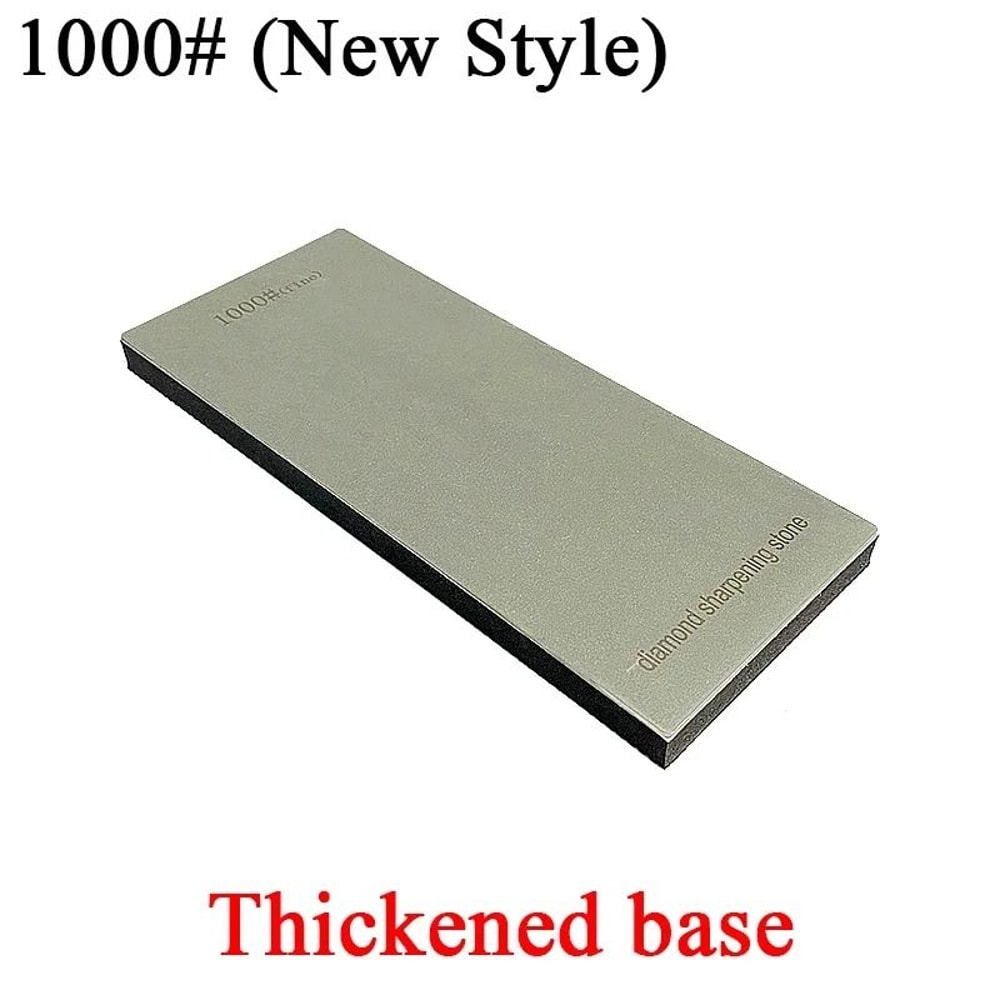 Diamond Knife Sharpening Stone With Non Slip Base And Polishing Leather 16