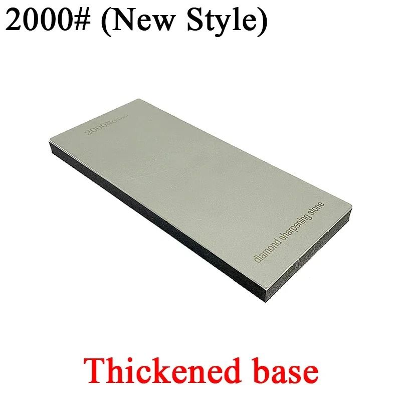 Diamond Knife Sharpening Stone With Non Slip Base And Polishing Leather 18