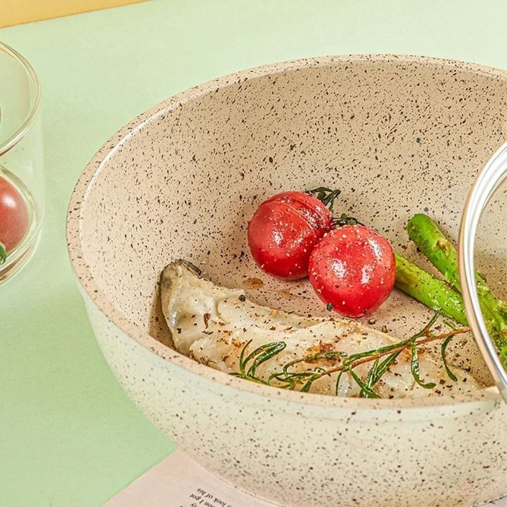 Non Stick Frying Pan Wok Pan For Steak Pancake And Daily Cooking 4