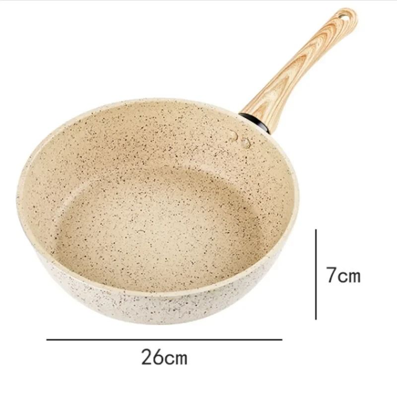 Non Stick Frying Pan Wok Pan For Steak Pancake And Daily Cooking 9