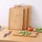 Natural Bamboo Cutting Board Large Double Sided Solid Wood Board 0