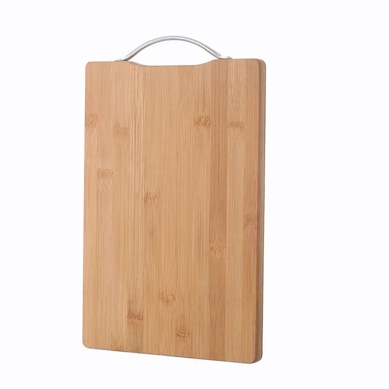 Natural Bamboo Cutting Board Large Double Sided Solid Wood Board 4