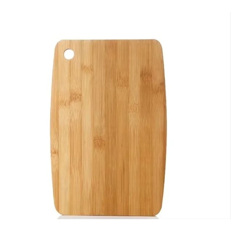 Natural Bamboo Cutting Board Large Double Sided Solid Wood Board 6