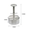 Stainless Steel Hamburger Patty Maker Press Adjustable Thickness Mold 6