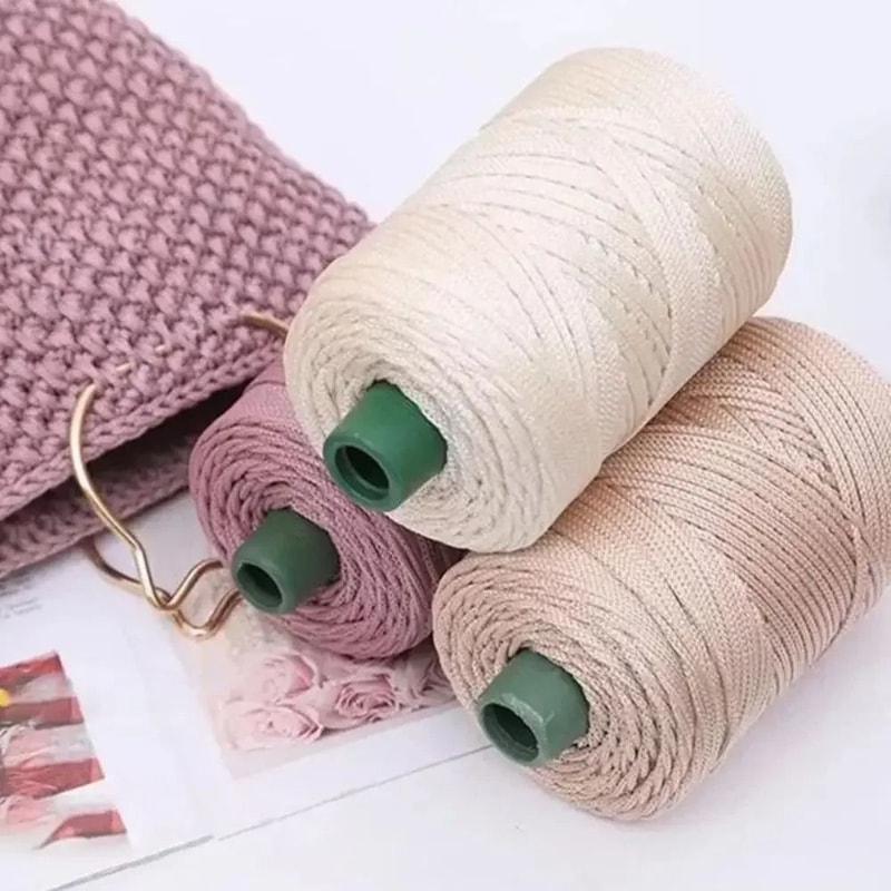 Ice Yarn Crochet Thread For Knitting Bags Hats And Home Decor 2