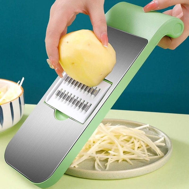 7 In 1 Vegetable Cutter Grater Slicer Shredder Multi Function Kitchen Tool 0