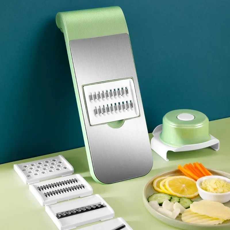 7 In 1 Vegetable Cutter Grater Slicer Shredder Multi Function Kitchen Tool 1