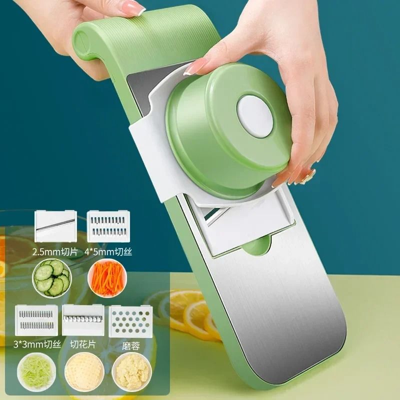 7 In 1 Vegetable Cutter Grater Slicer Shredder Multi Function Kitchen Tool 2
