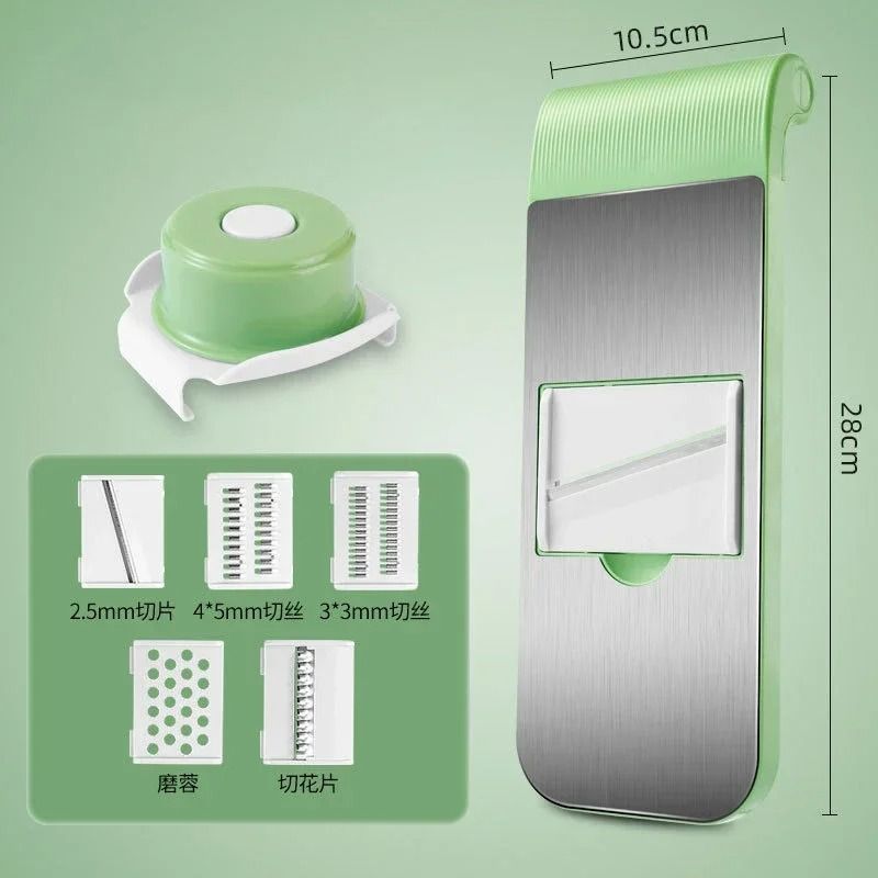 7 In 1 Vegetable Cutter Grater Slicer Shredder Multi Function Kitchen Tool 5