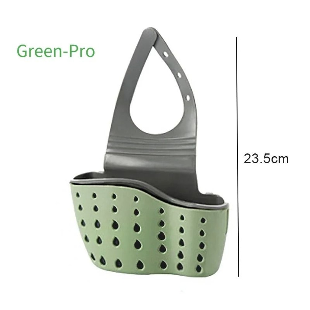 Sink Drain Basket Storage Rack Soap Holder Organizer Sponge Shelf 7