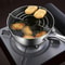 Stainless Steel Japanese Tempura Deep Fryer Pot With Honeycomb Interior 2