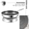 304 Stainless Steel Nonstick Frying Pan Wok For Induction And Gas Cooking 28cm 30cm 2