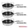 304 Stainless Steel Nonstick Frying Pan Wok For Induction And Gas Cooking 28cm 30cm 5