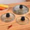 Stainless Steel Tempered Glass Lid With Knob For Pots And Pans 0