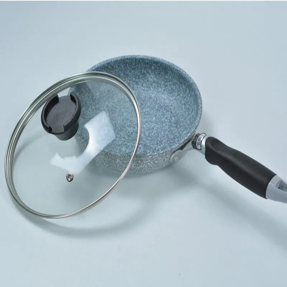 Stainless Steel Tempered Glass Lid With Knob For Pots And Pans 1