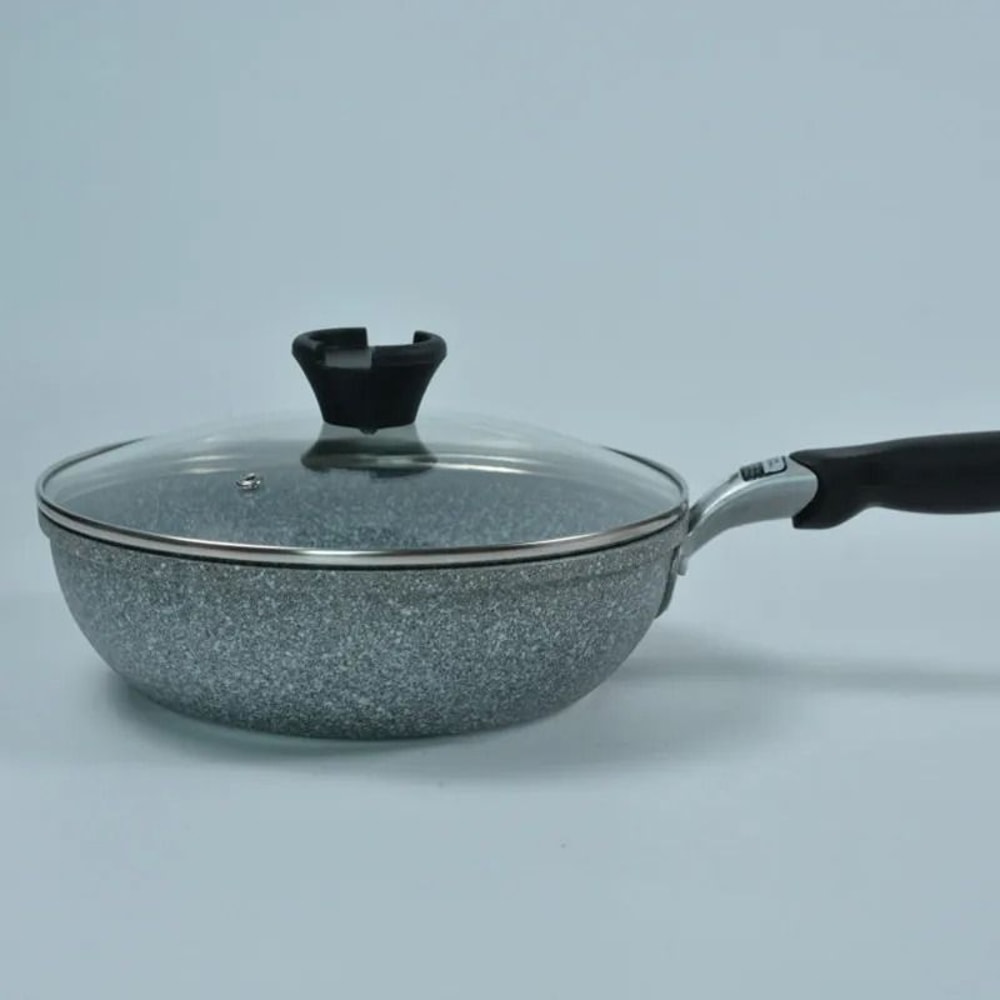 Stainless Steel Tempered Glass Lid With Knob For Pots And Pans 2