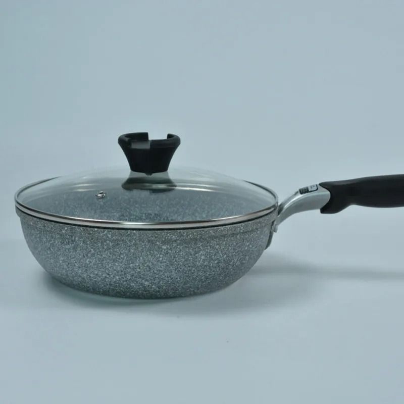 Stainless Steel Tempered Glass Lid With Knob For Pots And Pans 2