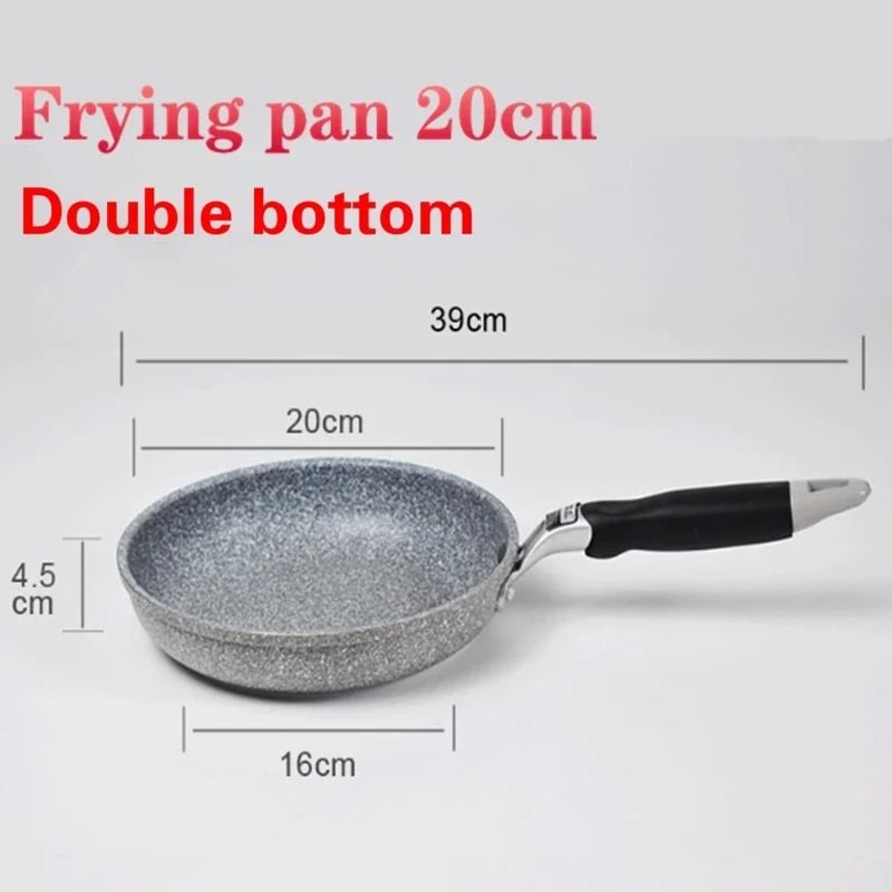 Non Stick Wok Frying Pan For Induction And Gas Stoves 9