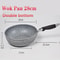 Non Stick Wok Frying Pan For Induction And Gas Stoves 12