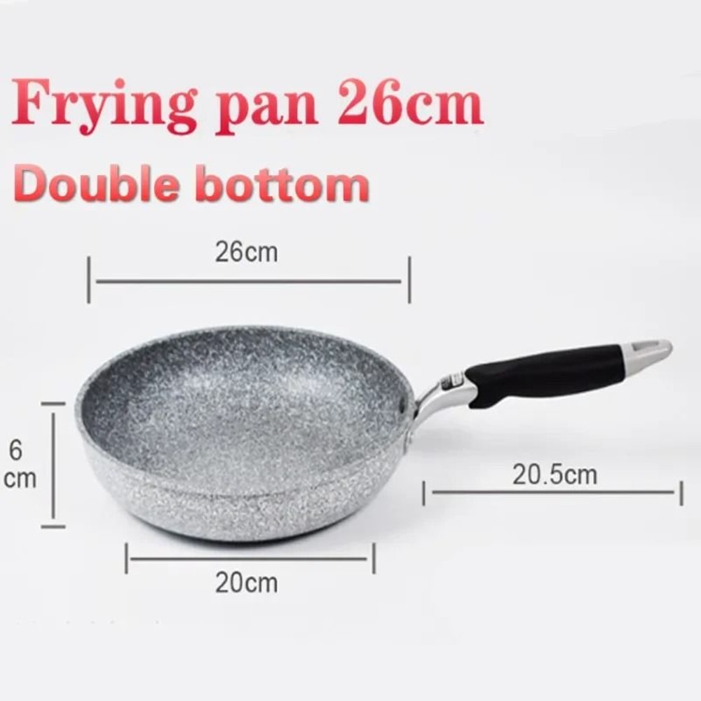 Non Stick Wok Frying Pan For Induction And Gas Stoves 8