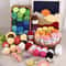 12 Color Acrylic Yarn Set For Kids DIY Knitting And Crochet Crafts 1
